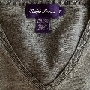 Ralph Lauren Men’s V-neck sweater.